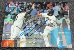 2020 Topps Stadium Club Chrome Jaylin Davis #CAJD Rookie Auto RC